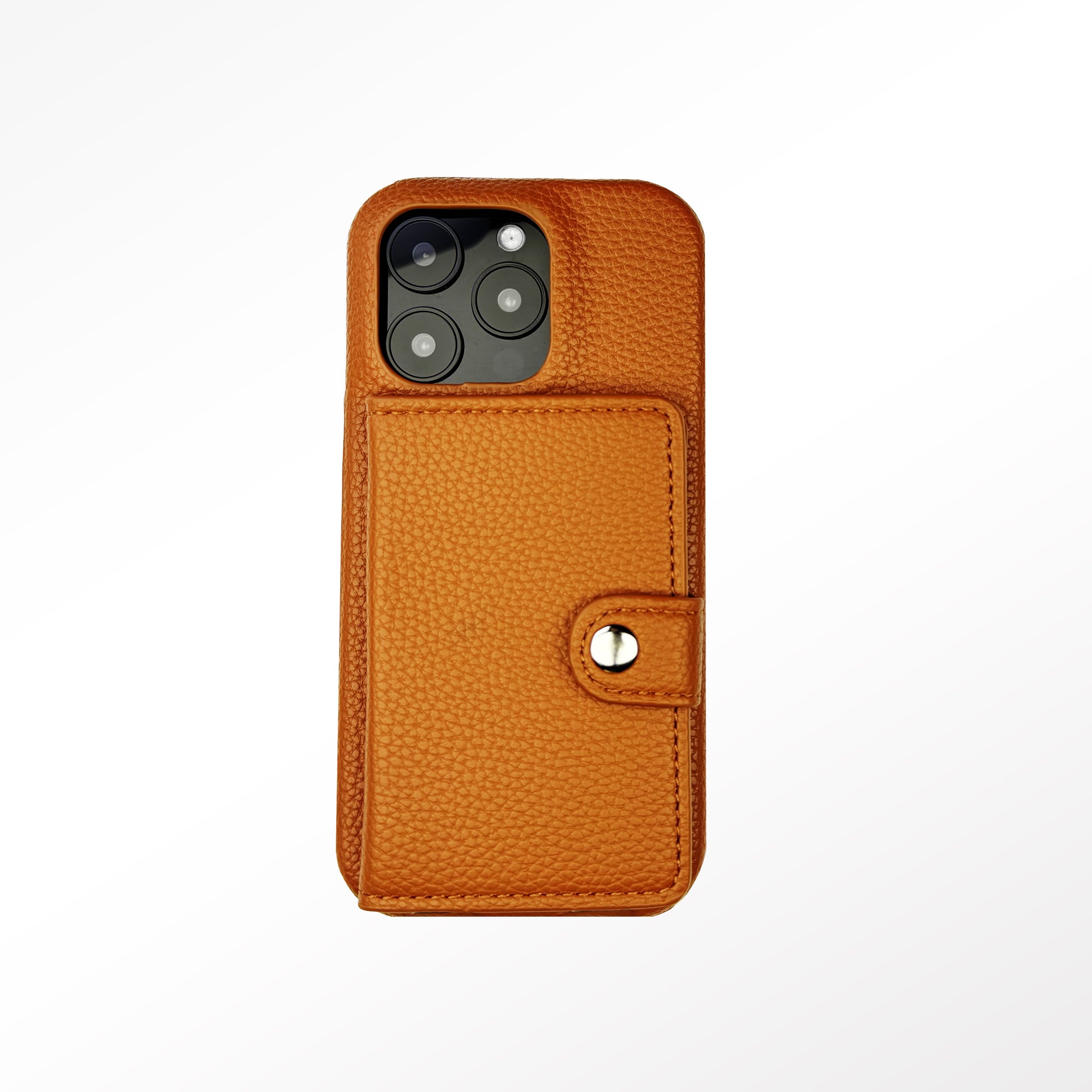 Brown Vegan Leather Phone Case